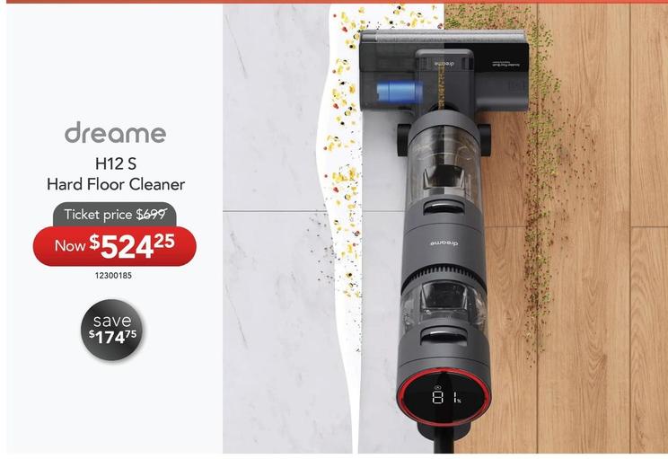 Dreame - H12 S Hard Floor Cleaner offers at $524.25 in Godfreys