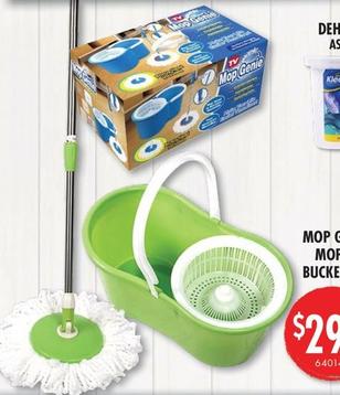 Mop Genie Mop & Bucket Set offers at $29.99 in Red Dot