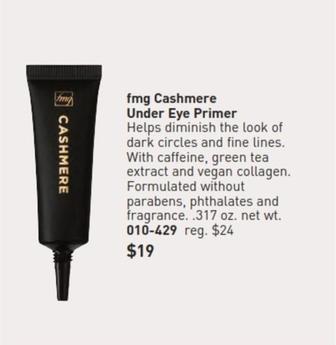 Fmg - Cashmere Under Eye Primer offers at $19 in Avon