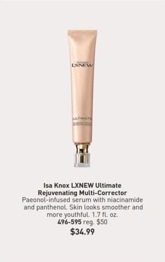  Isa Knox - Lxnew Ultimate Rejuvenating Multi-Corrector  offers at $34.99 in Avon