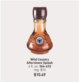 Wild Country - Aftershave Splash offers at $10.49 in Avon
