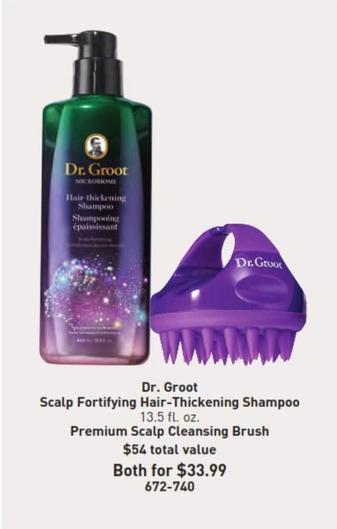 Dr. Groot - Scalp Fortifying Hair-thickening Shampoo offers at $33.99 in Avon