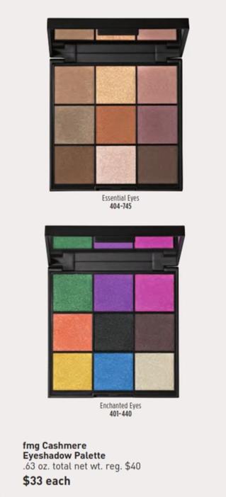Fmg - Cashmere Eyeshadow Palette offers at $33 in Avon