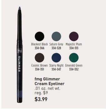 Fmg - Glimmer Cream Eyeliner offers at $3.99 in Avon