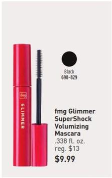 Fmg - Glimmer Supershock Volumizing Mascara offers at $9.99 in Avon