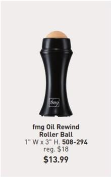 Fmg - Oil Rewind Roller Ball offers at $13.99 in Avon