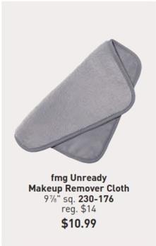 Fmg - Unready Makeup Remover Cloth offers at $10.99 in Avon