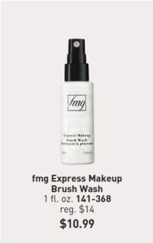 Fmg - Express Makeup Brush Wash offers at $10.99 in Avon