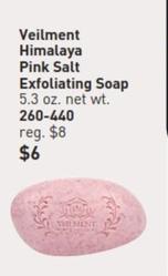 Veilment - Himalaya Pink Salt Exfoliating Soap offers at $6 in Avon