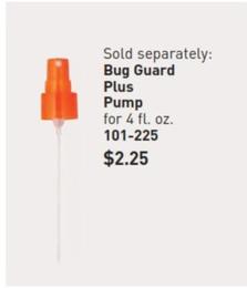 Bug Guard Plus - Pump offers at $2.25 in Avon