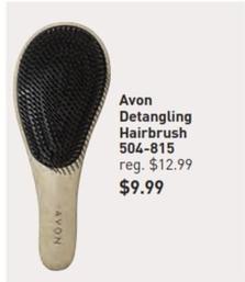 Avon - Detangling Hairbrush offers at $9.99 in Avon