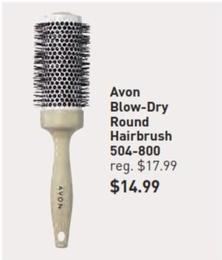 Avon - Blow-dry Round Hairbrush offers at $14.99 in Avon