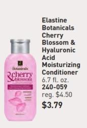 Elastine - Botanicals Cherry Blossom & Hyaluronic Acid Moisturizing Conditioner offers at $3.79 in Avon