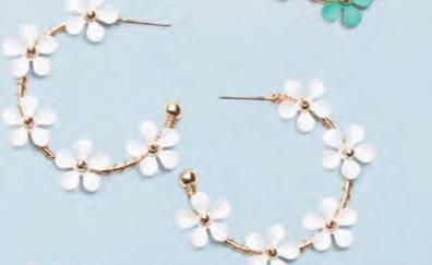 Earrings White offers at $12.99 in Avon
