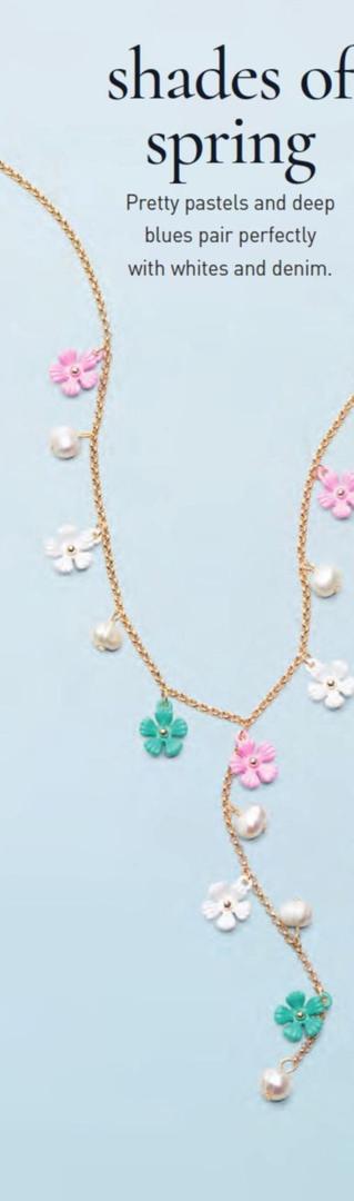 Pastel Flower Collection - Necklace offers at $14.99 in Avon