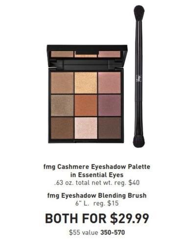 Fmg - Cashmere Eyeshadow Palette In Essential Eyes offers at $29.99 in Avon