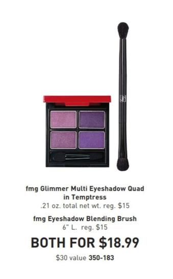 Fmg - Glimmer Multi Eyeshadow Quad In Temptress offers at $18.99 in Avon