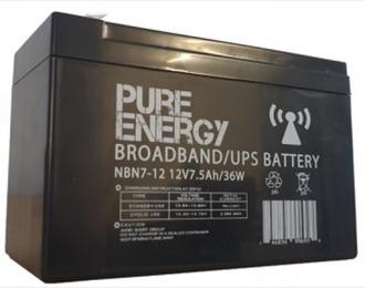NBN7 Pure Energy 12V 7.5 Ah Broadband VRLA Battery – 12Month Warranty offers at $44.95 in Battery World