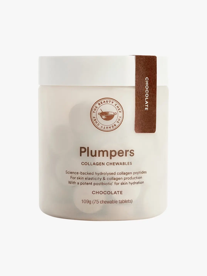 The Beauty Chef
 Plumpers™ Collagen Chewables offers at $45 in Mecca