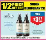 Deodorant offers at $3.97 in Chemist Warehouse
