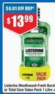 Mouthwash offers at $13.99 in Chemist Warehouse