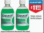 Mouthwash offers at $11.99 in Chemist Warehouse