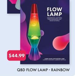 QBD Flow Lamp - Rainbow offers at $44.99 in QBD