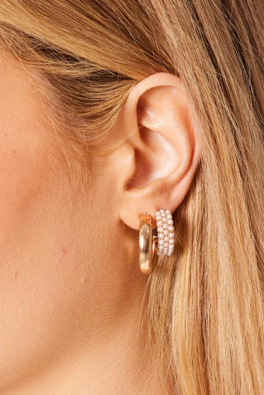 Gold 5 Pack Earrings Set offers at $6.29 in Ally Fashion