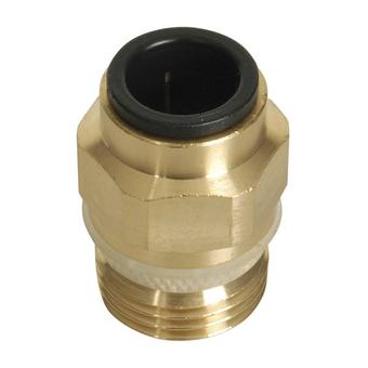 SPEEDFIT ADAPTORS (CONNECTION PIECES) - 12MM HOSE TO 1/2" BSP BRASS MALE STRAIGHT offers at $14.95 in Road Tech Marine