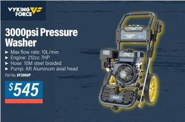 Vyking Force - 3000psi Pressure Washer offers at $545 in Burson Auto Parts