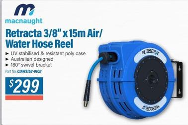 Retracta - 3/8" X 15m Air/ Water Hose Reel offers at $299 in Burson Auto Parts