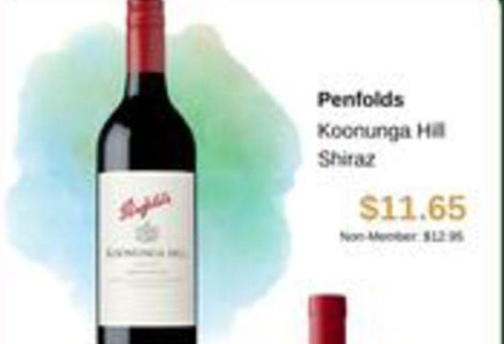 Penfolds - Koonunga Hill Shiraz offers at $12.95 in Dan Murphy's