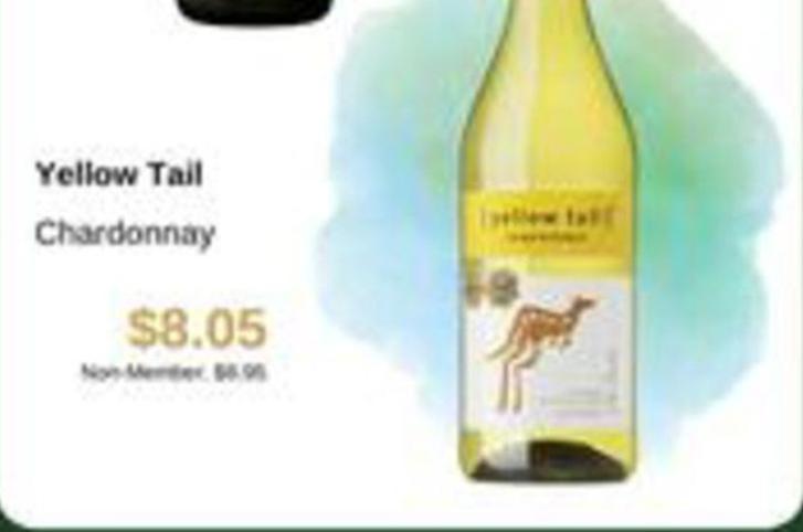 Yellow Tail - Chardonnay offers at $8.05 in Dan Murphy's