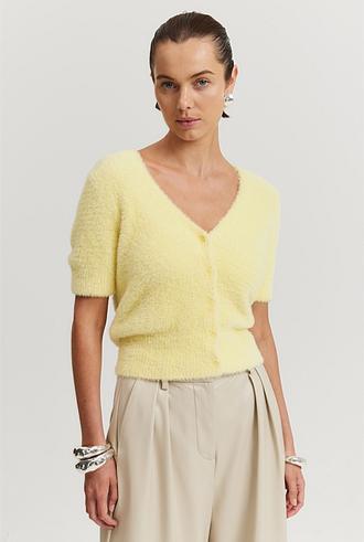 Fluffy V-Neck Knit offers at $179 in Country Road