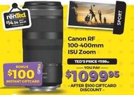Canon - Rf 100-400mm Isu Zoom offers at $1199.95 in Ted's Cameras