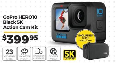 Gopro - Hero10 Black 5K Action Cam Kit offers at $399.95 in Ted's Cameras