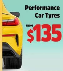 Performance Car Tyres offers at $135 in JAX Tyres
