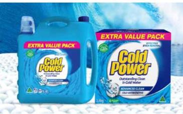 Cold Power - Advanced Clean Laundry Powder 5.4kg offers at $28.5 in Campbells