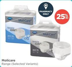 Molicare - Range (selected Variants) offers in Your Local Pharmacy