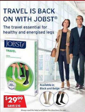 Jobst offers at $29.99 in Pharmacy 4 Less