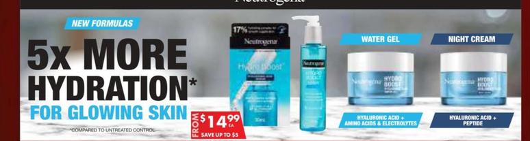Neutrogena offers at $14.99 in Pharmacy 4 Less