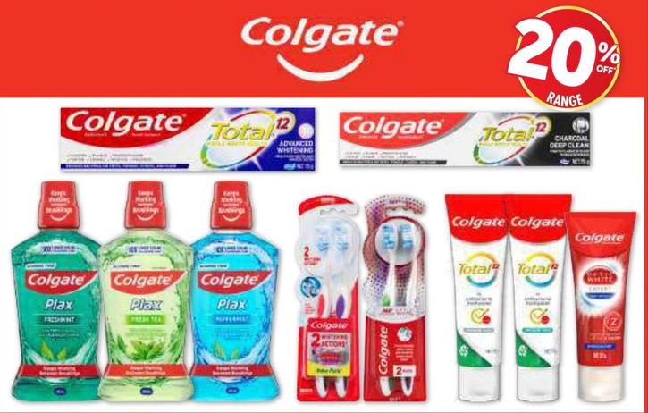Colgate - Range offers in Pharmacy 4 Less