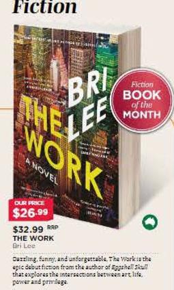 The Work offers at $26.99 in Dymocks