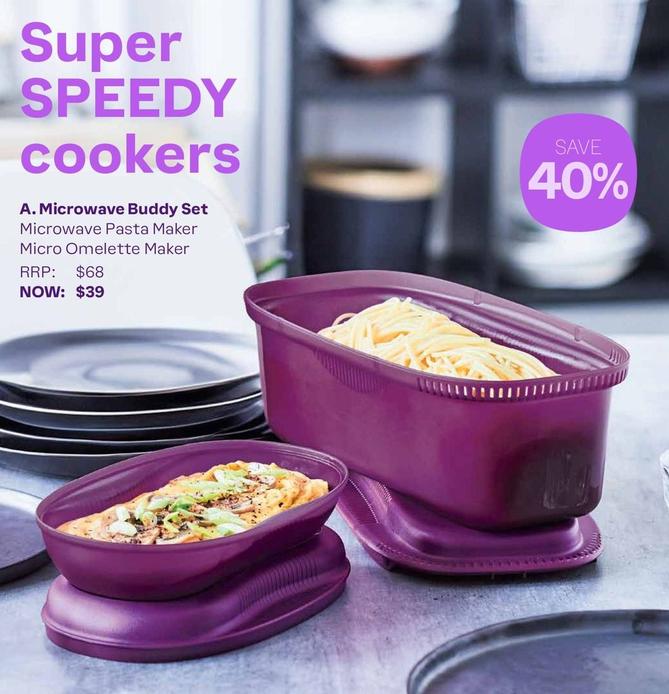 Microwave Buddy Set  offers at $39 in Tupperware