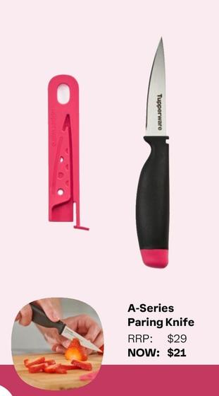 Tupperware - A-series Paring Knife offers at $21 in Tupperware