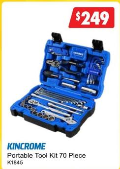 Kincrome - Portable Tool Kit 70 Piece offers at $249 in United Tools