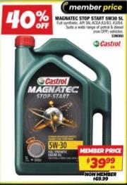 Castrol - Magnatec Stop Start 5w30 5l offers at $39.99 in Autobarn