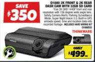 Thinkware - Q1000 2k Front & 2k Rear Dash Cam With 32gb Sd Card offers at $499 in Autobarn
