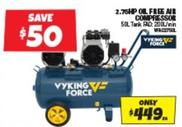 2.75hp Oil Free Air Compressor offers at $449 in Autobarn