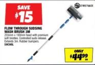 Flow Through Sudsing Wash Brush 3m offers at $44.99 in Autobarn